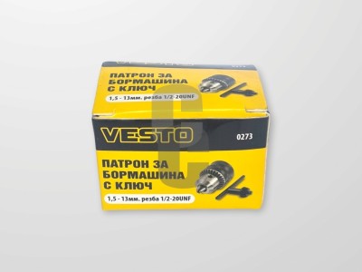 Патрон за бормашина 13мм. - резба                                                                                                                                                                                                                                                                           